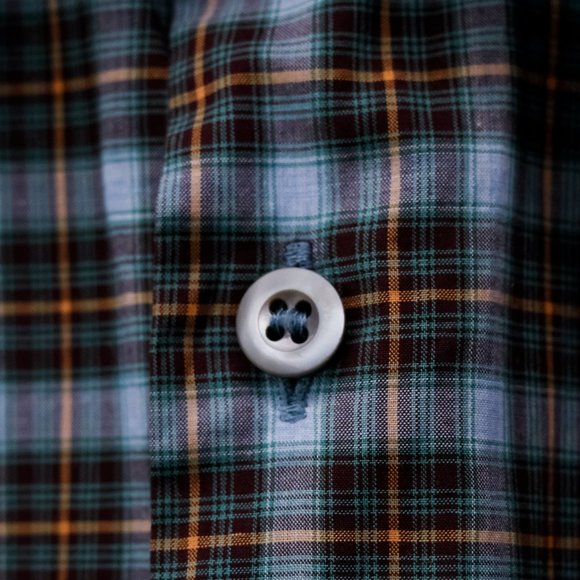 Prada Blue Checkered Cotton Shirt - Picture 8 of 14